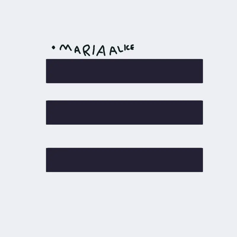 Write your name by @ThaianeCarvalho