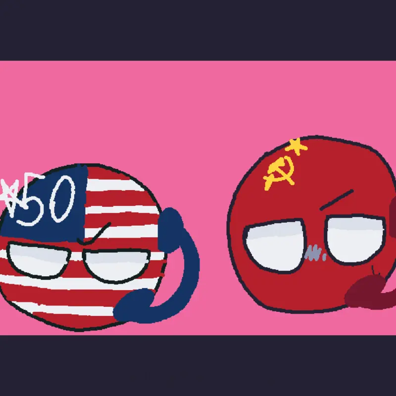 USSR & USA by @Malivia_UwU