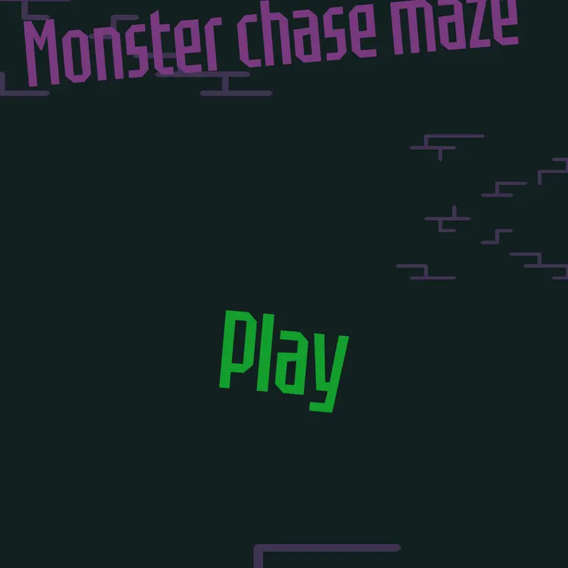 Monster chase maze by @the_gregg