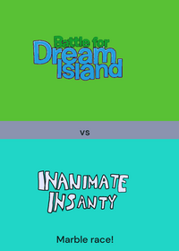 Bfdi vs inanimate insanity marble race!