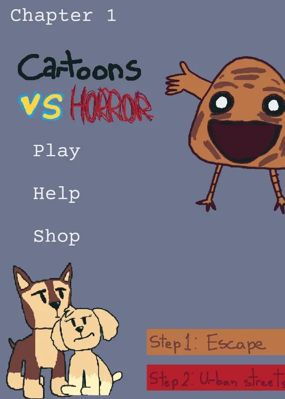 Cartoons VS Horror by @XEnzoJAVA
