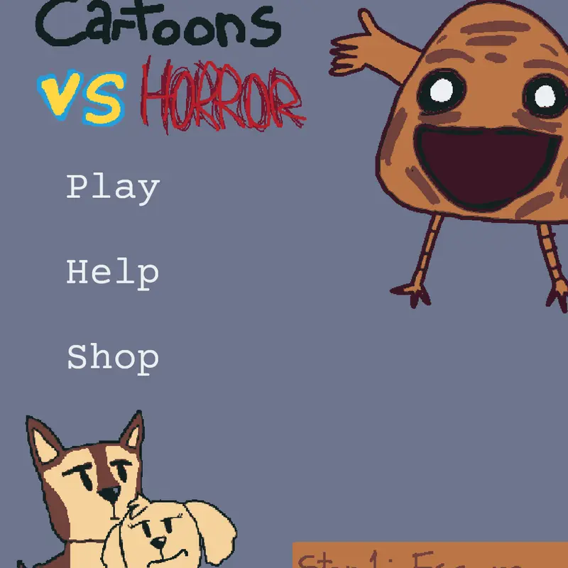 Cartoons VS Horror by @XEnzoJAVA