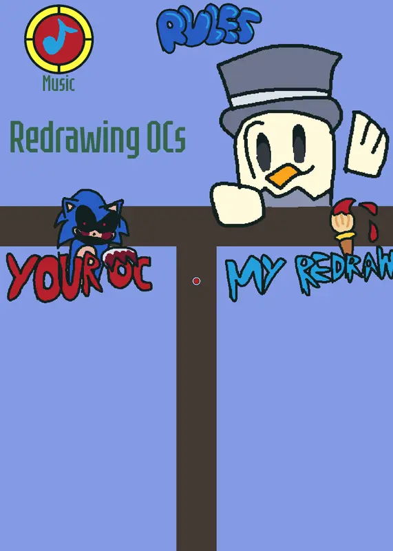 Redrawing by @Random_rooster