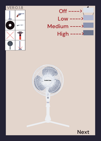 Destroy the fan!