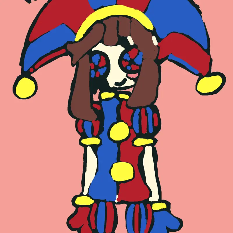 Pomni Tadc by @MIKU_FANFOREVER