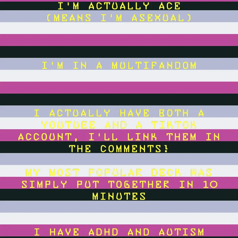 Fun Facts about me! by @LittleConfusedThing
