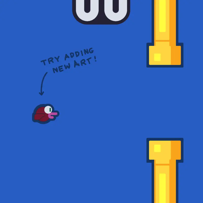 Floppy bird that you can win by @naoya_zenin67