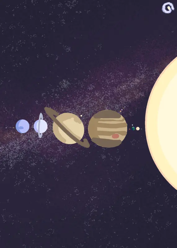 Solar system ragdolls by @rakiairevalc