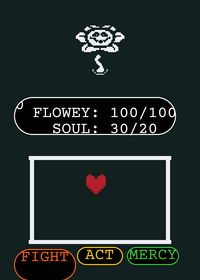 Crappy Flowey Fight :P