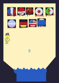 Cash game countryball