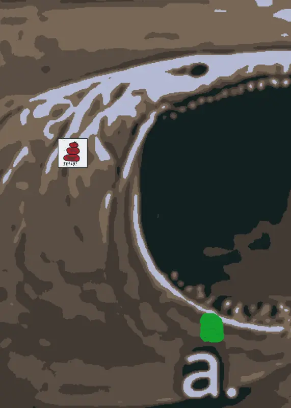 Verity eating i regret creating this by @bandekwarus