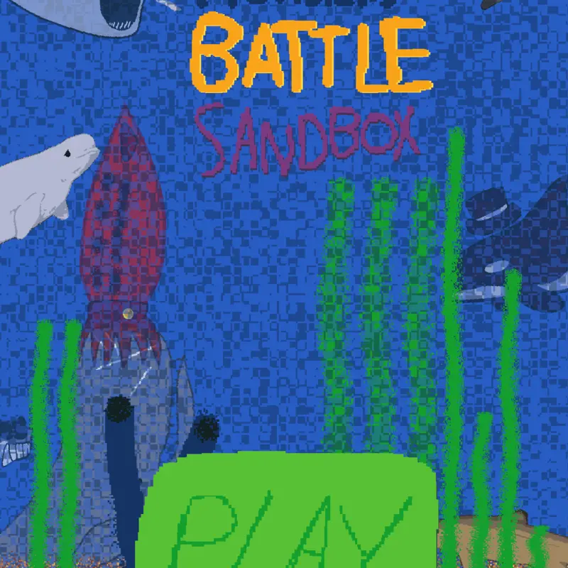 Sea monster battle sandbox by @sponge_eater