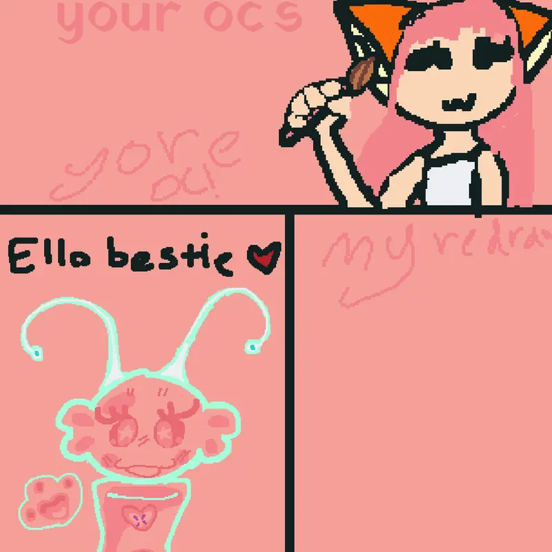 Ello bestie u got 3 rimix go draw them:3 by @naoko_da_cutie