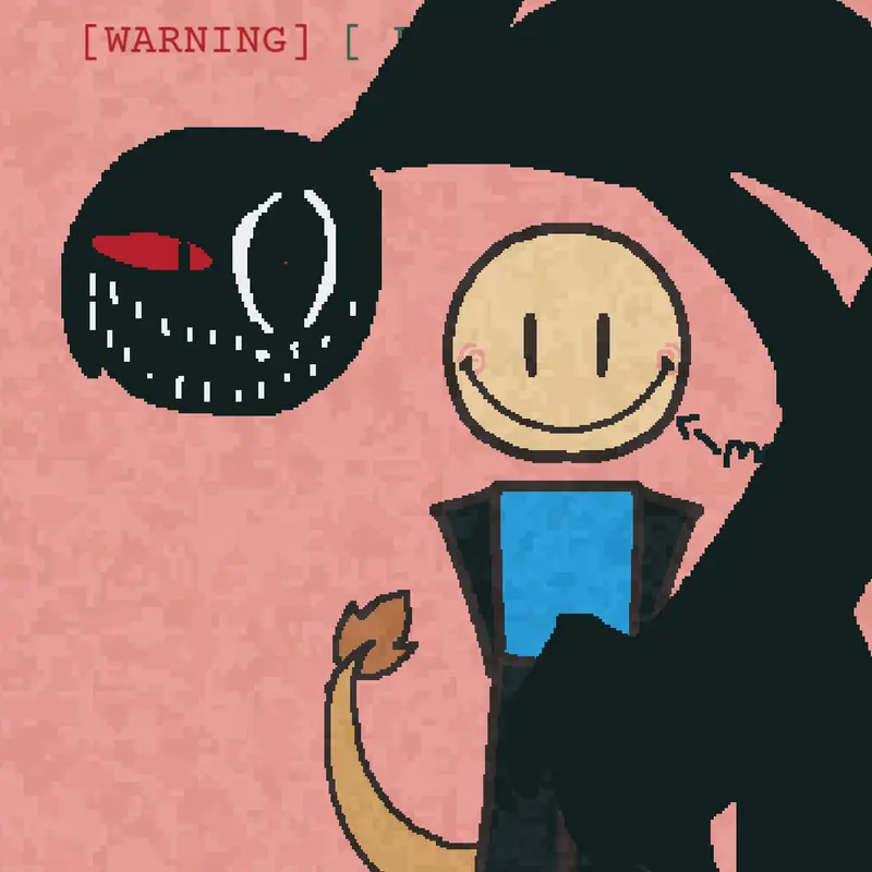 Well my monster OC and the mask <3 by @that_cutie_girl