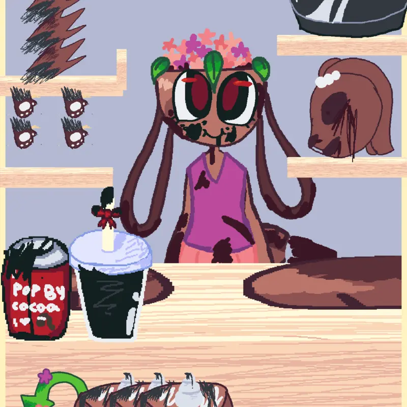 Ohh cocoa die! by @astro_dandys_word