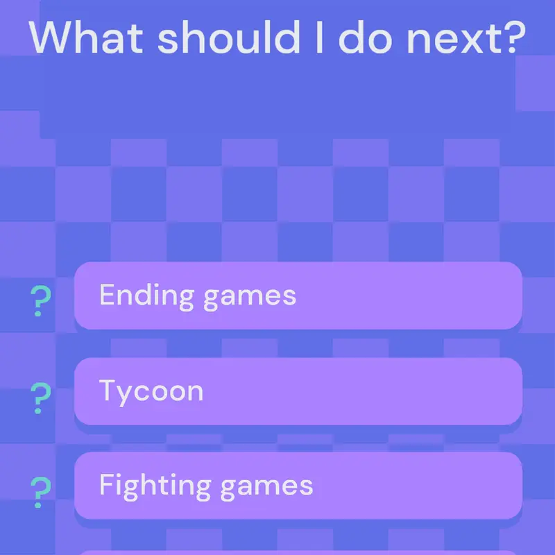 Game by @mygamesmyrules