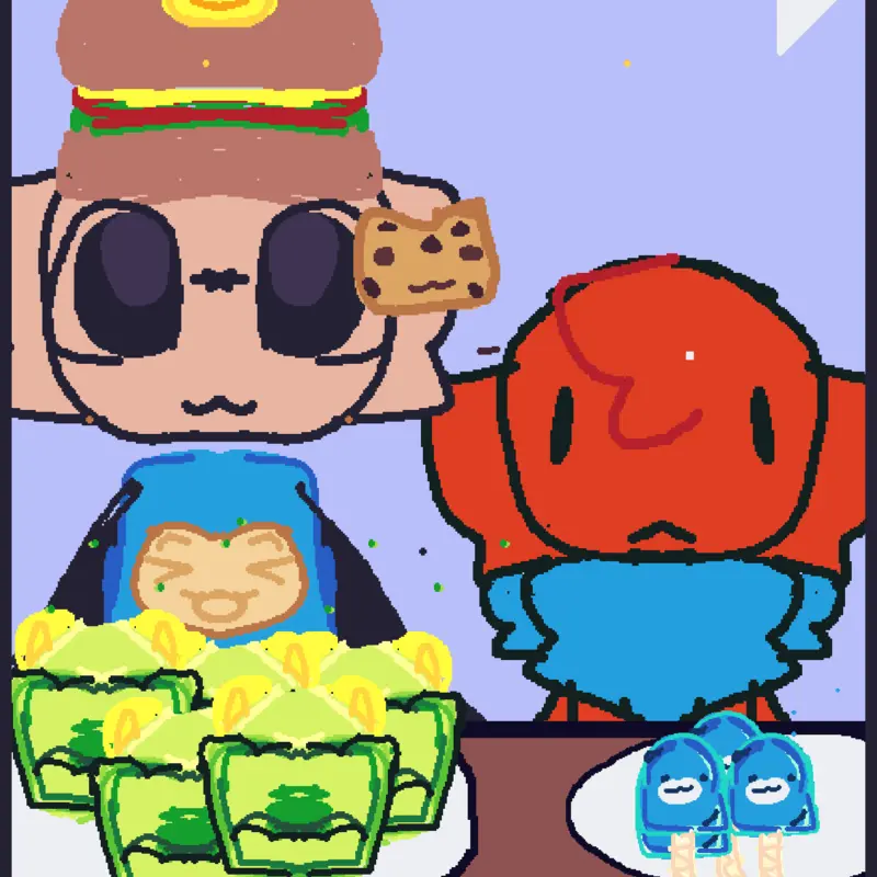 Mukbang 07n7 and coolkid :D by @PetroDefta