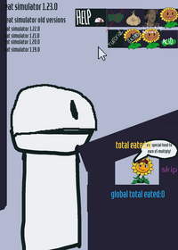 Eat simulator