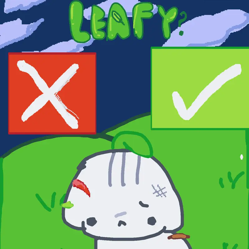 Adopt leafy! by @ERIKAFATHIEHAHBINTIM
