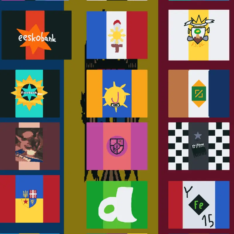 Flag band by @Francisco2026Pyramixed