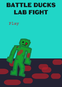 Battle ducks lab fight