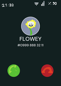 FLOWEY CALLING GAME