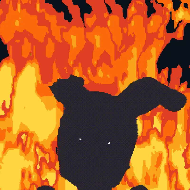 Spingtrap burning by @kooo9i