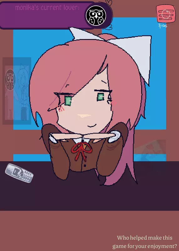 TALK with MONIKA! (wip) by @dee3ay