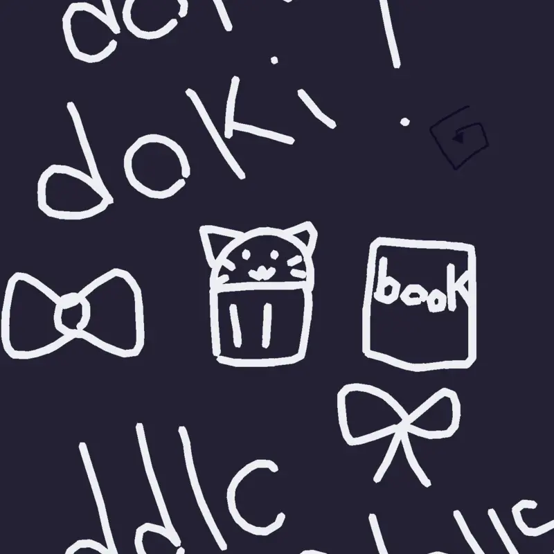 Sayori ragdoll Doki doki literature club by @nizikaw-azu_kaluni