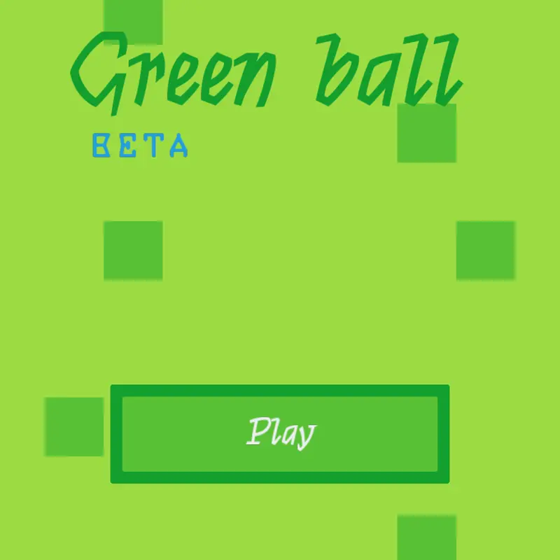 Green ball by @blockyt