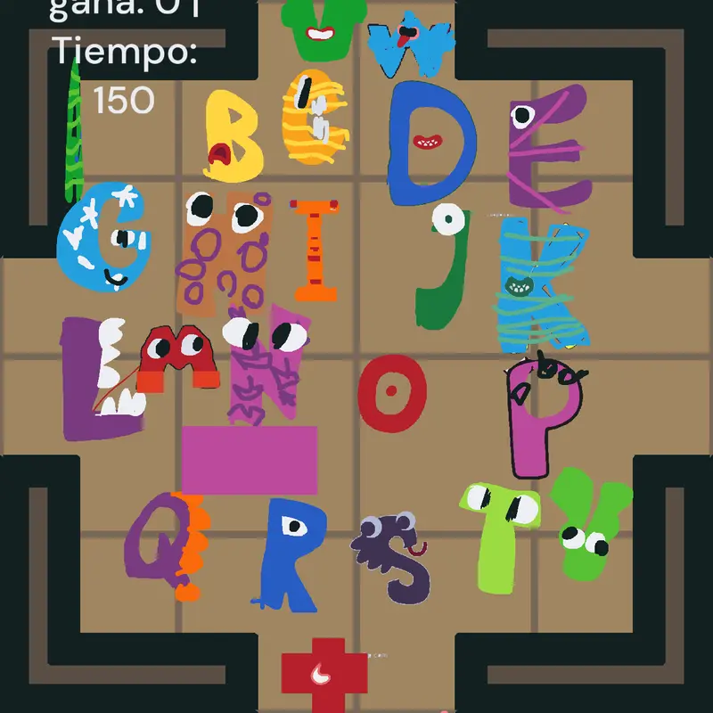 Endless Alphabet F kill you by @1_54studios
