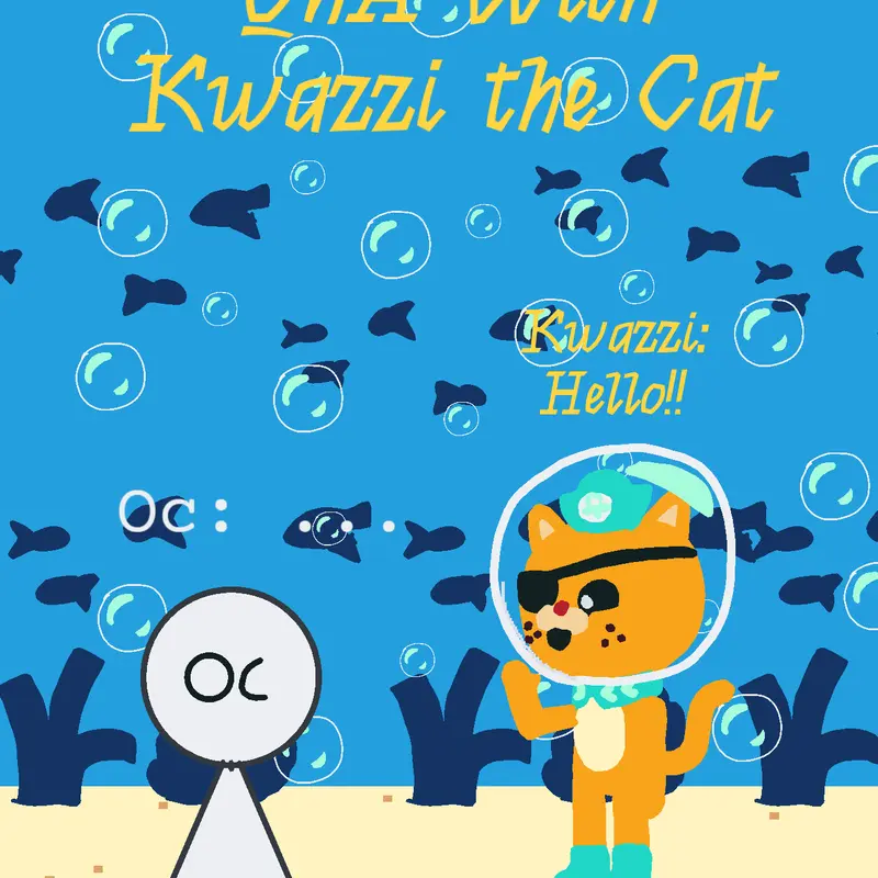 Qna With Kwazzi the Cat!! by @Your_Local_CodyRobot