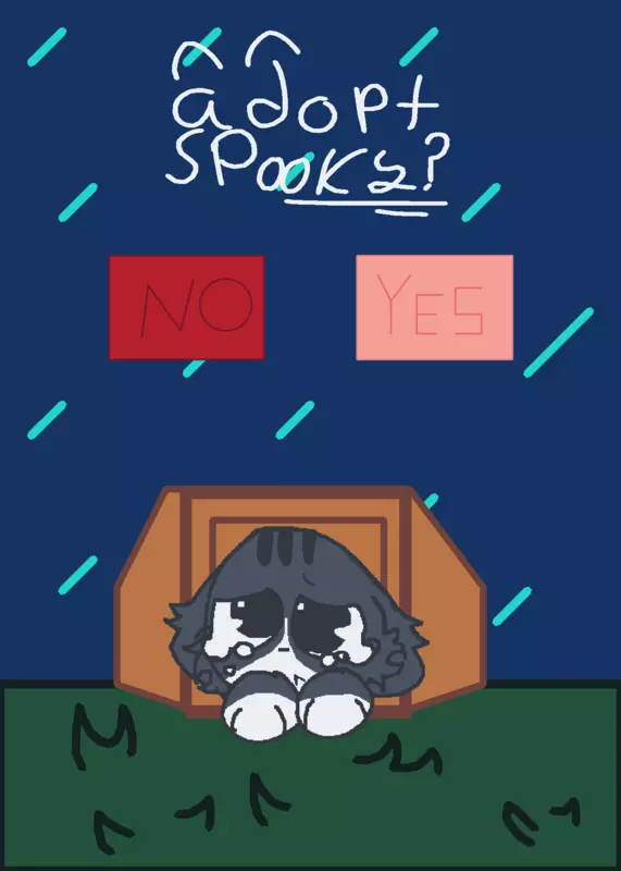Take care of spooky! (Or not) by @artlover_2017