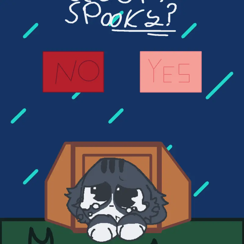 Take care of spooky! (Or not) by @artlover_2017
