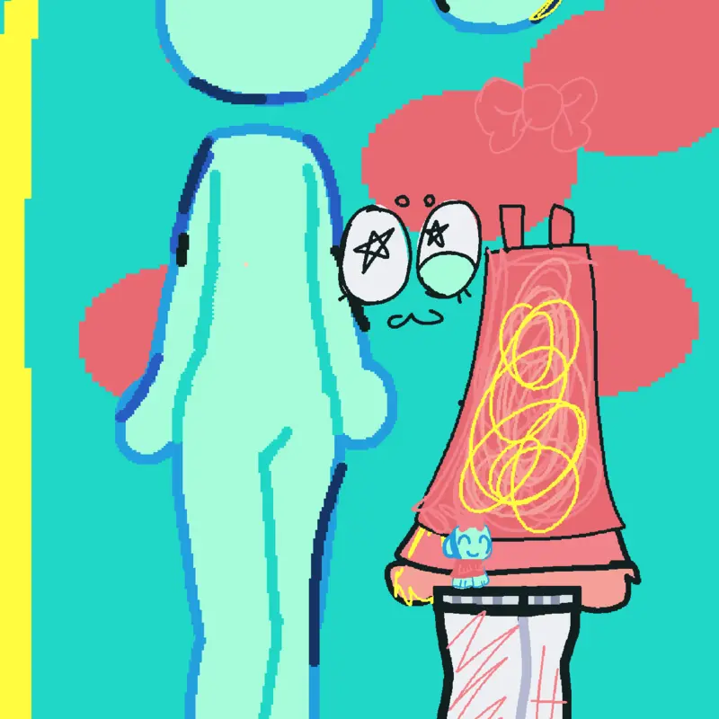 Hello this is my first making games cool by @mimi_catink