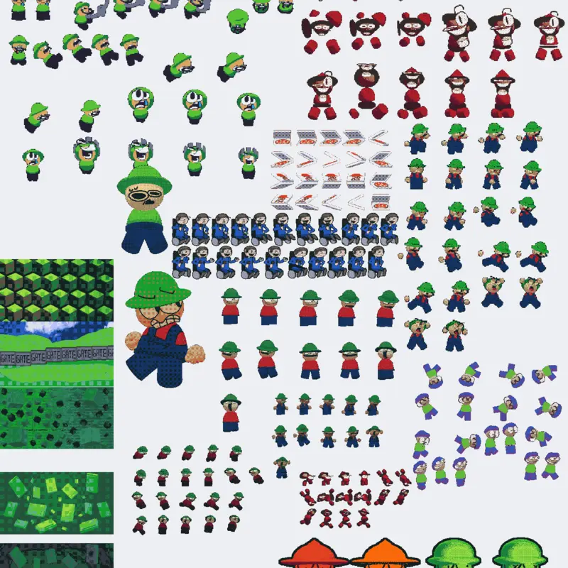 Fnf Bambi sprites by @Huggywuggy2026