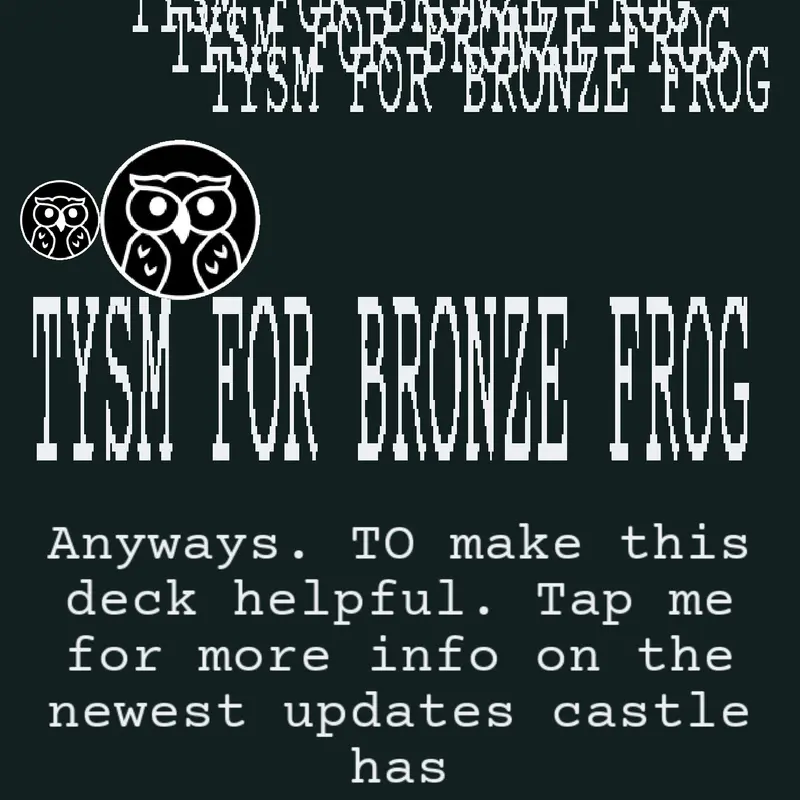 Bronze deck by @idkwhatimDOINGherelol