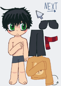 Terrible mouse dressup