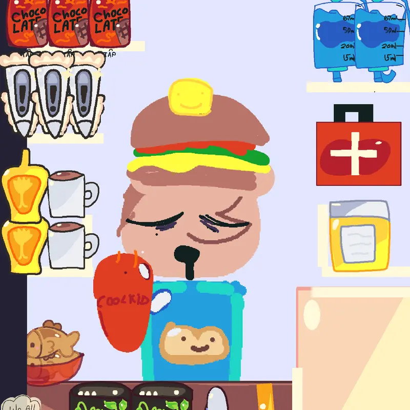 07n7 mukbang but hes tired and sleepy😪 by @PetroDefta
