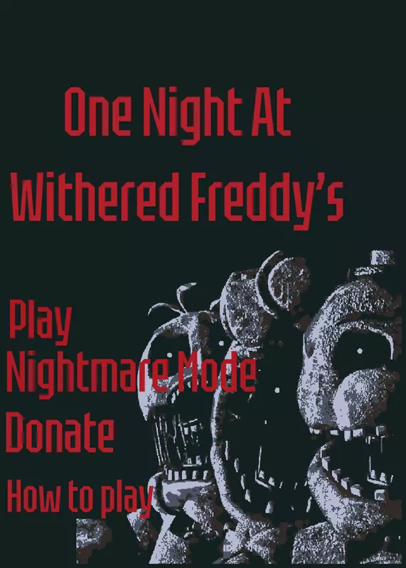 FNAF Withered by @S-Games9