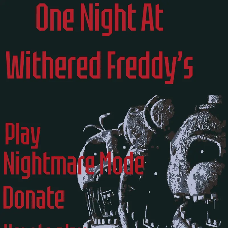 FNAF Withered by @S-Games9