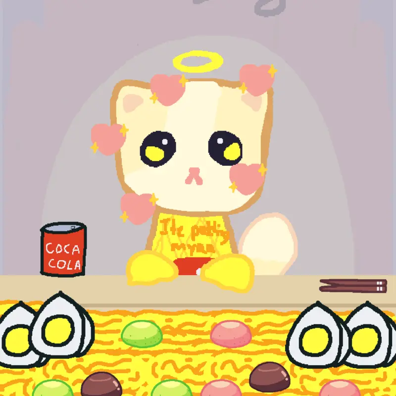 Itz pudding myan eating ASMR mukbang! by @Itz_Pudding_cat_yt