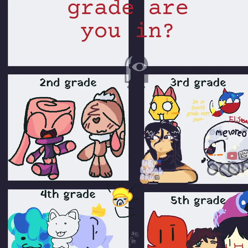 What grade are you in? by @eracheiomarimla