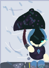 Lancer and the rainy🌧🌧🌧