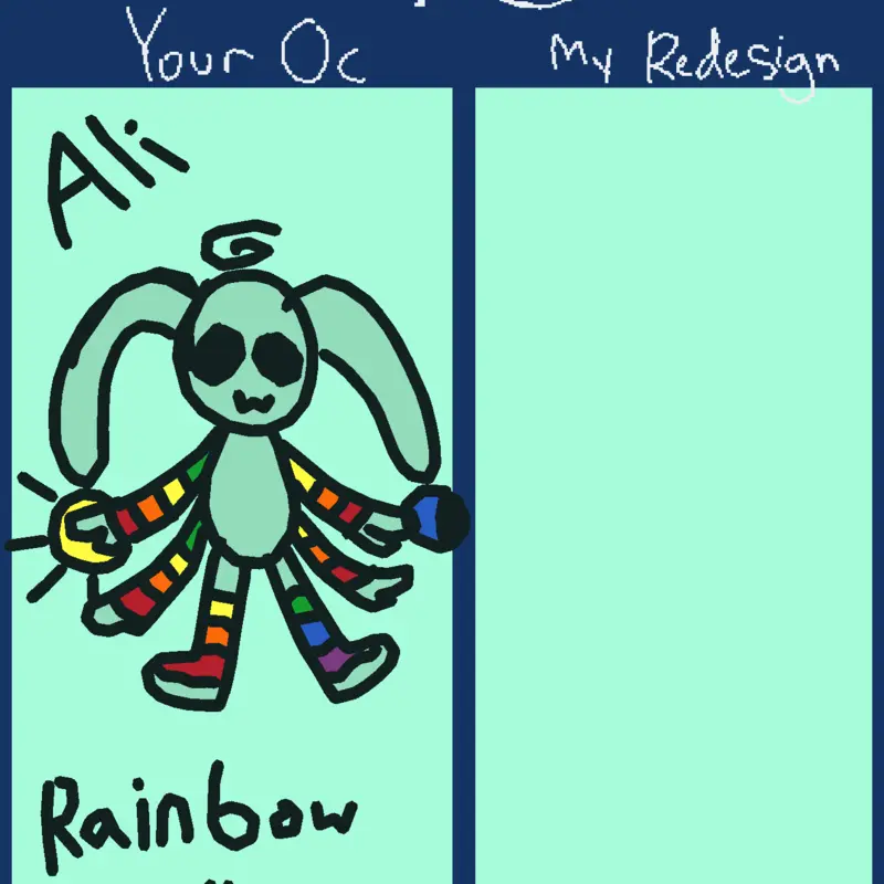 :3 my oc ali there my second favorite oc by @Pox_tadc799
