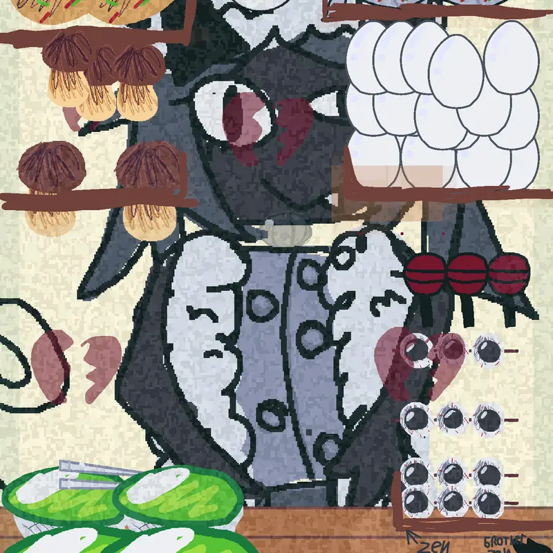 MUKBANG DREAMCORE by @Poppva