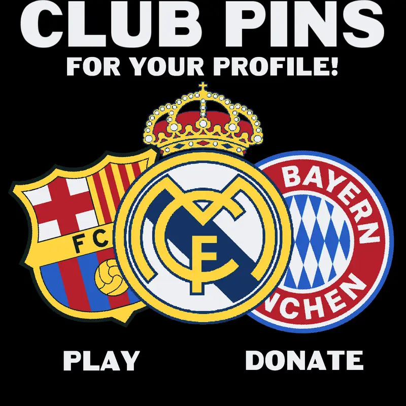 Club Pins for your profile! by @The_Interista