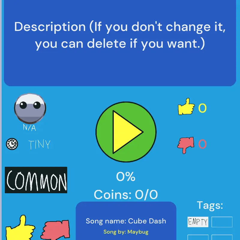 Geometry Dash by @DaveTimothy