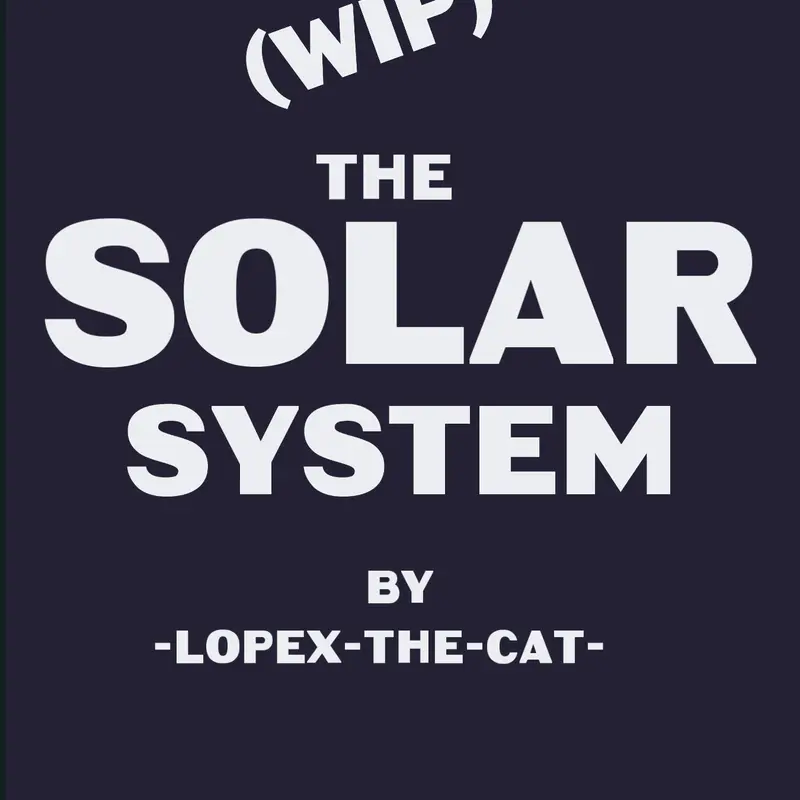 The Solar System by @-lopex-the-cat-