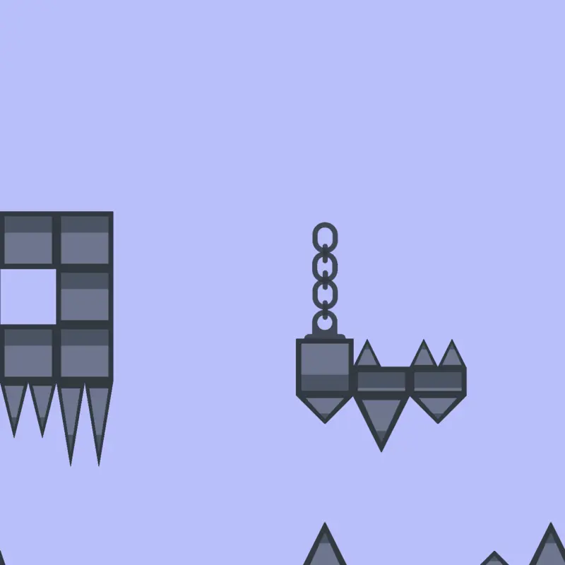 geometry dash but bad by @adibrathaGD